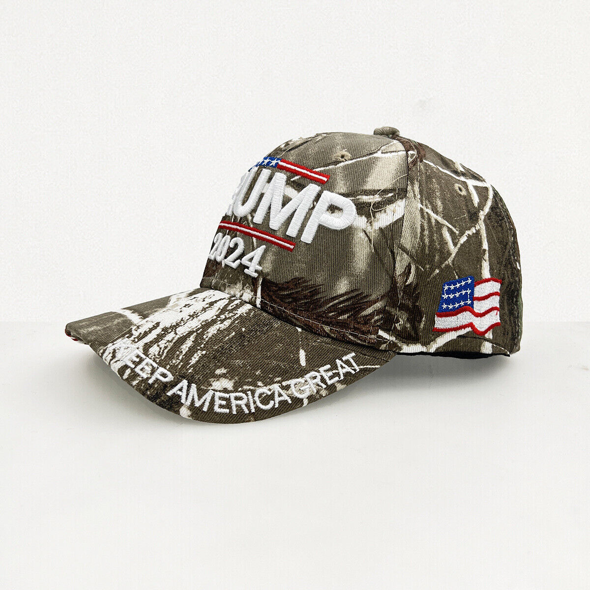 Donald Trump Hat Sun Shade Cap Outdoor Take America Back 2024 Camo Hat