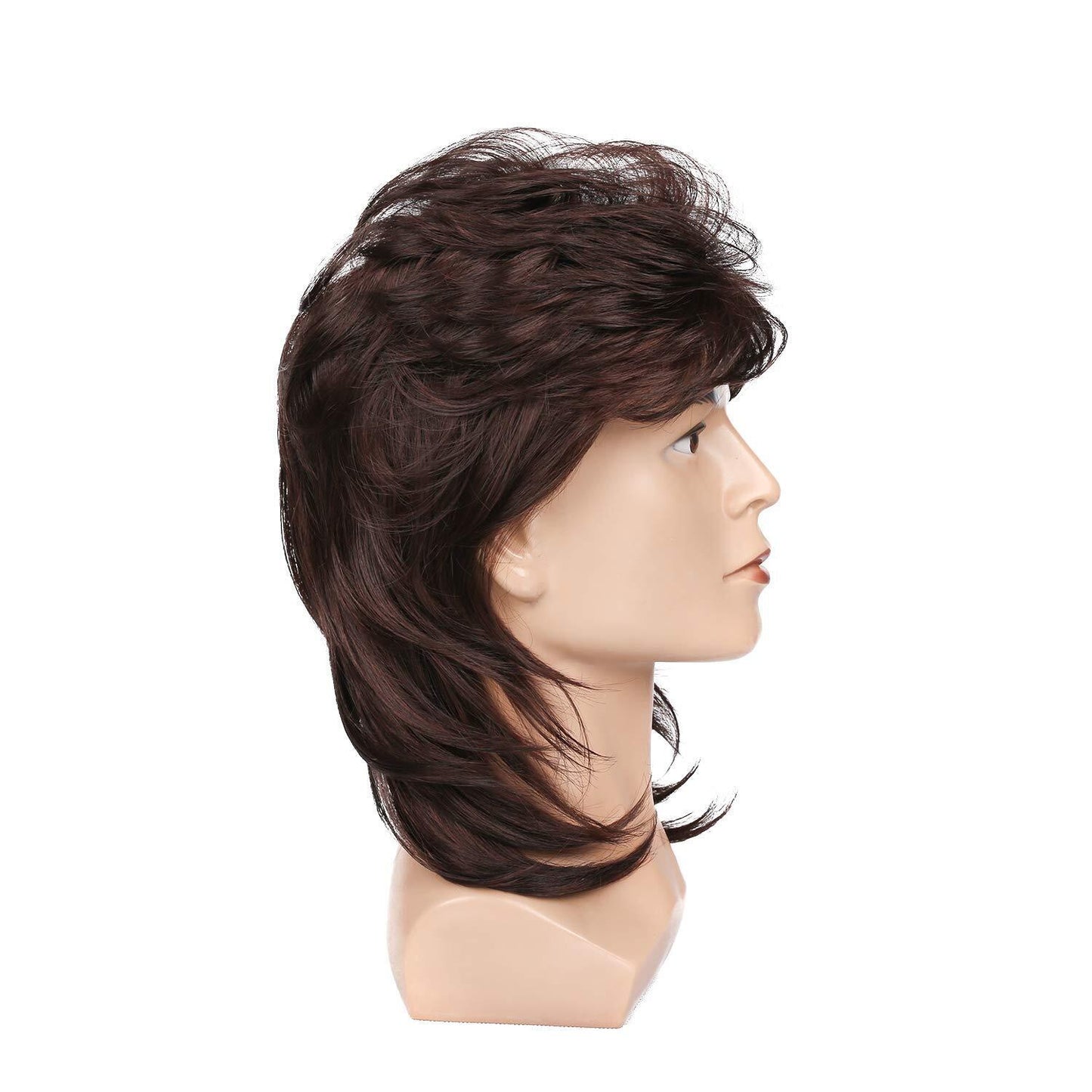 New High Quality Men 70s 80s Costumes Fancy Party Accessory Cosplay Hair Wig