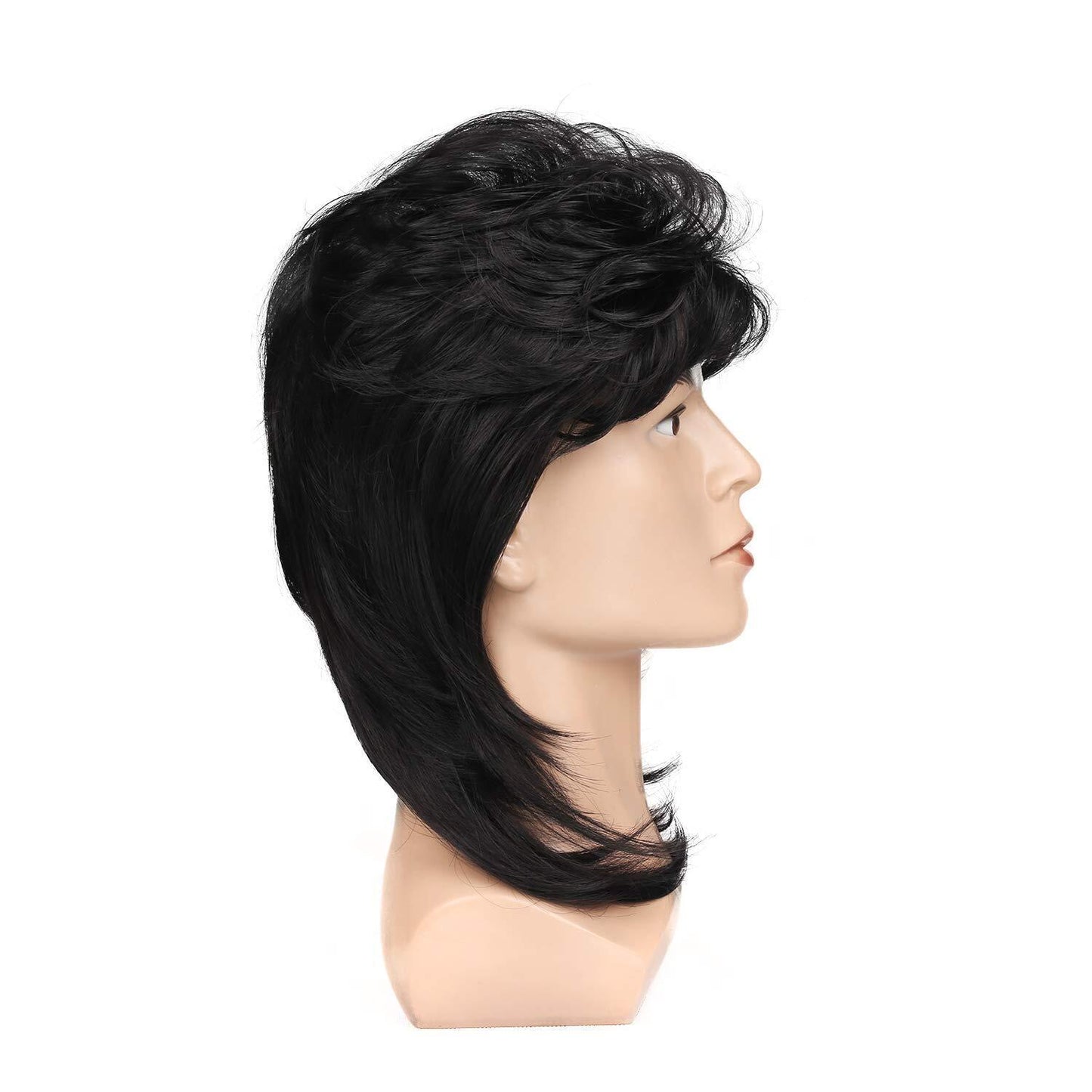 New High Quality Men 70s 80s Costumes Fancy Party Accessory Cosplay Hair Wig