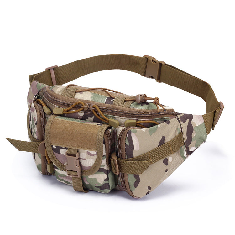 Men's Military Tactical Fanny Pack Waist Bag Hip Belt Outdoor Hiking Fishing