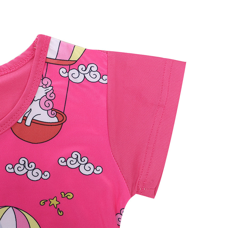 Unicorn Nightgown Princess Pajama Dresses for Girls Sleepwear