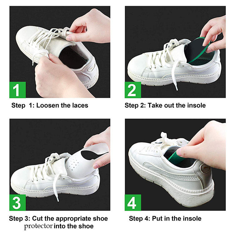 Unisex Shoe Anti Crease Toe Creasing Protector Force Fields Sneaker Care