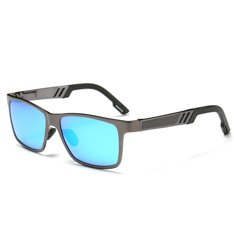 Men's Polarized UV400 Square Aviator Designer Fashion Sunglasses Eyewear