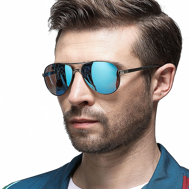 Men's Polarized Pilot Sunglasses Outdoor Driving Sun Glasses Sport Eyewear