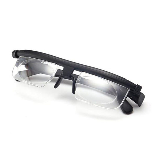 Unisex Adjustable Presbyopic Myopia Glasses Variable Focus For Reading Watching