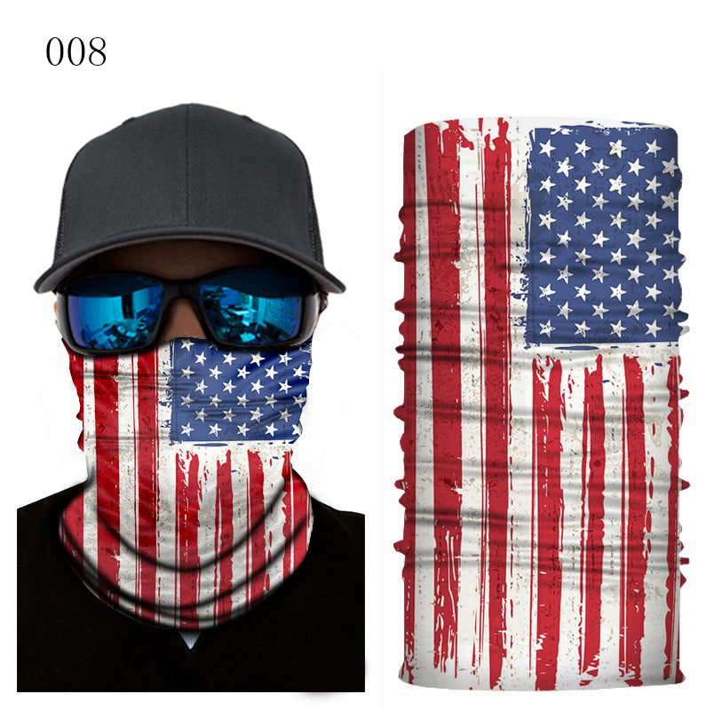 4pc Face Mask Sun Protection Reusable Washable Breathable Bandana Gaiter Cover