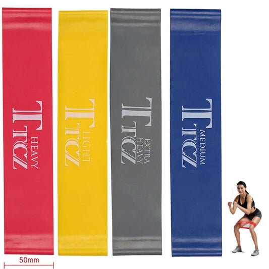 Resistance Bands Loop Set Gym Exercise Yoga Strength Workout Fitness Butt Lift