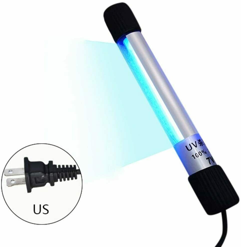 UV Light Sanitizer, Portable Disinfection Lamp Wand 99% Effective Sanitizing Device