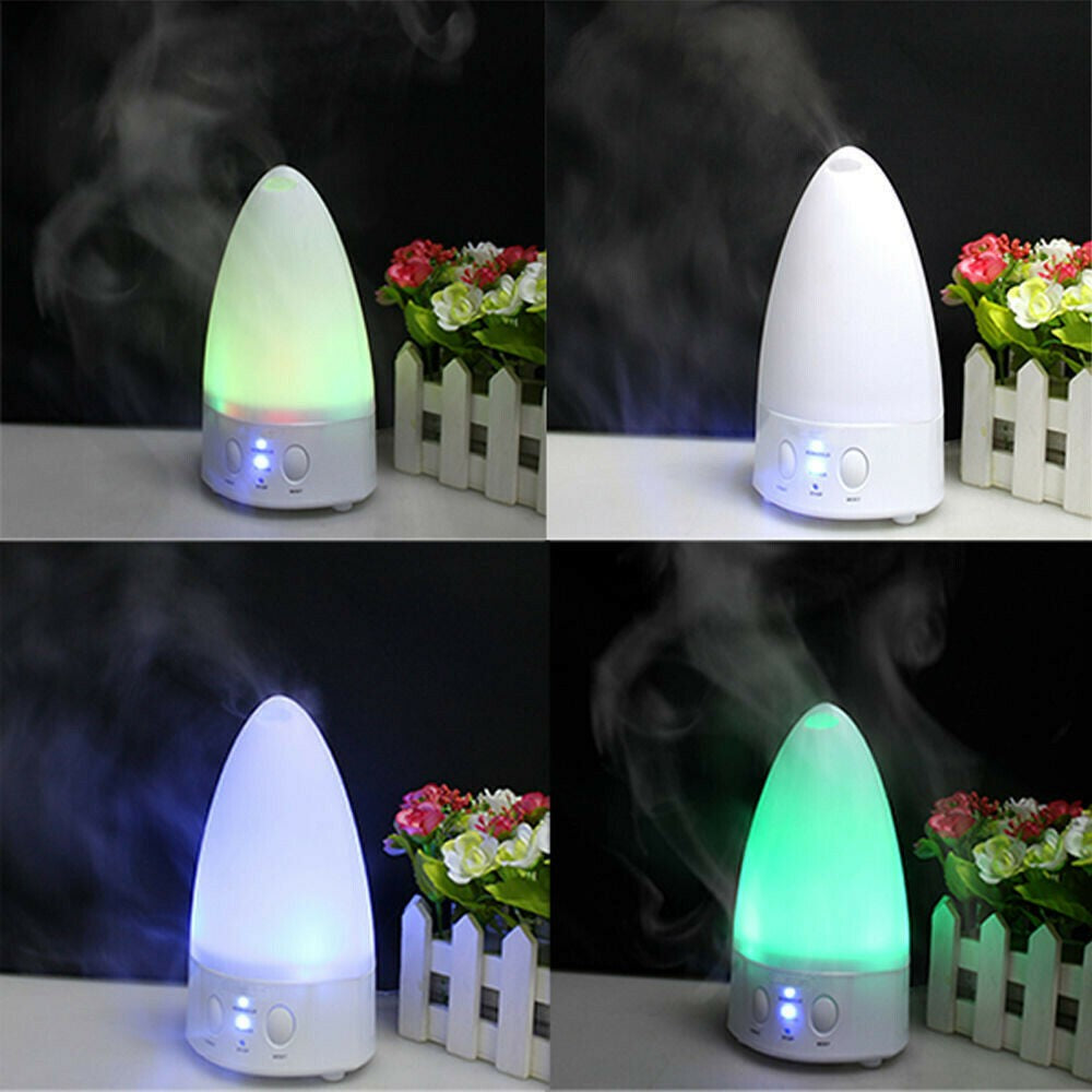 Ultrasonic Air Humidifier 7 LED Lighting Purifier Aroma Diffuser Adjustable