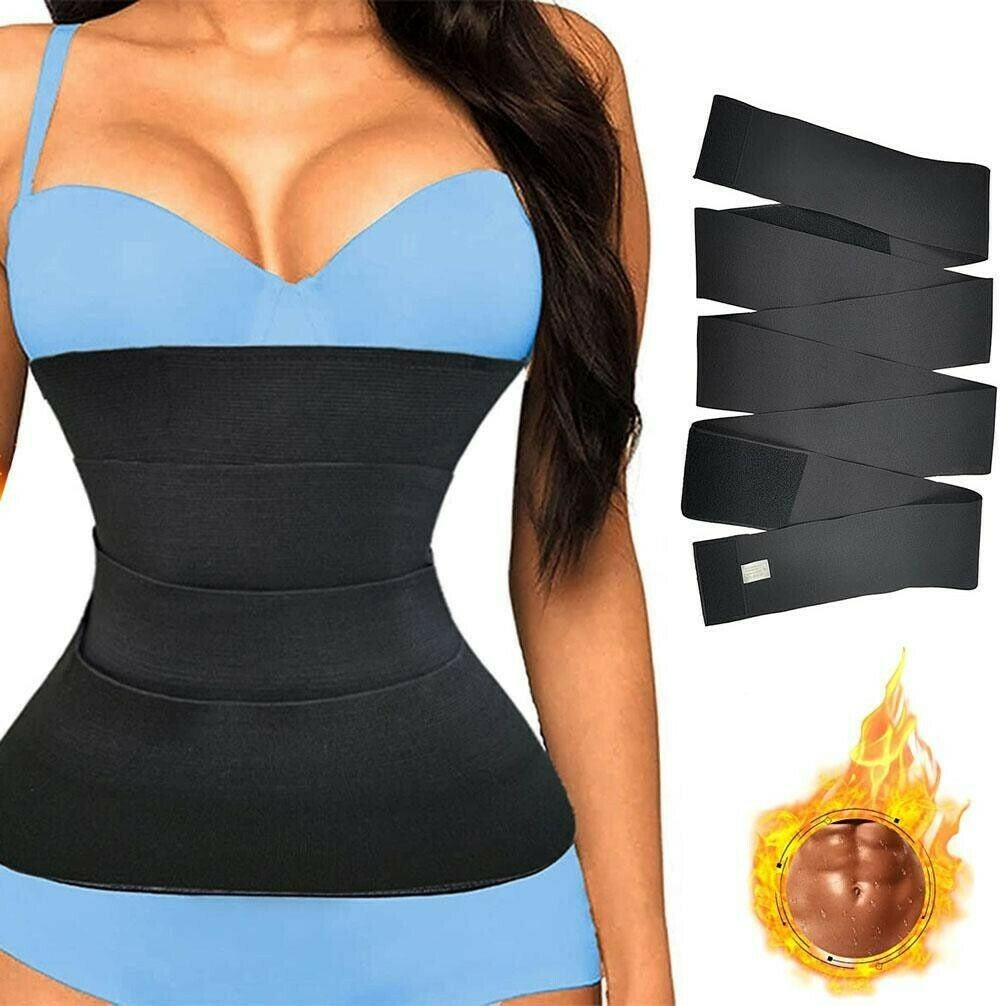 Trimmer Body Shaper Lumbar Waist Support Snatch Me Up Bandage Wrap Sauna Belt