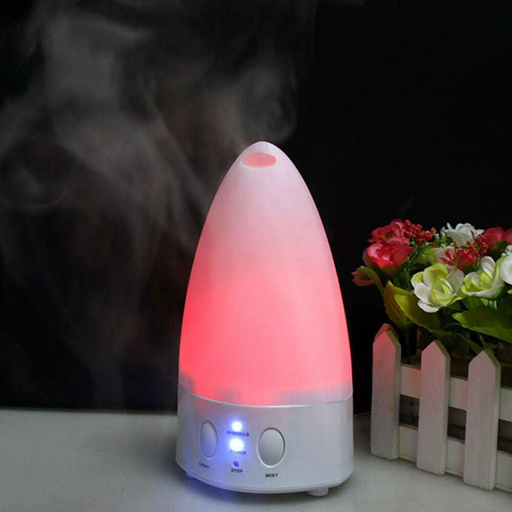 Ultrasonic Air Humidifier 7 LED Lighting Purifier Aroma Diffuser Adjustable