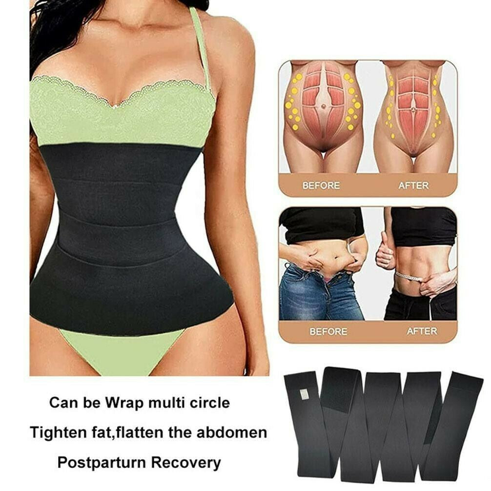 Trimmer Body Shaper Lumbar Waist Support Snatch Me Up Bandage Wrap Sauna Belt