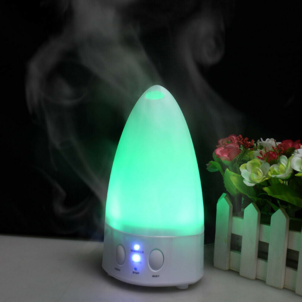 Ultrasonic Air Humidifier 7 LED Lighting Purifier Aroma Diffuser Adjustable