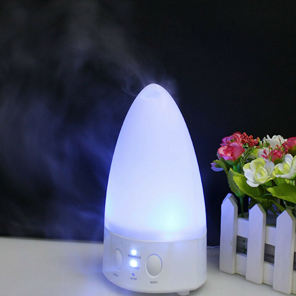 Ultrasonic Air Humidifier 7 LED Lighting Purifier Aroma Diffuser Adjustable